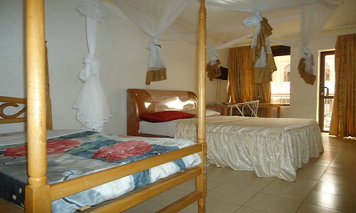 standard twins bedroom at nob view hotel